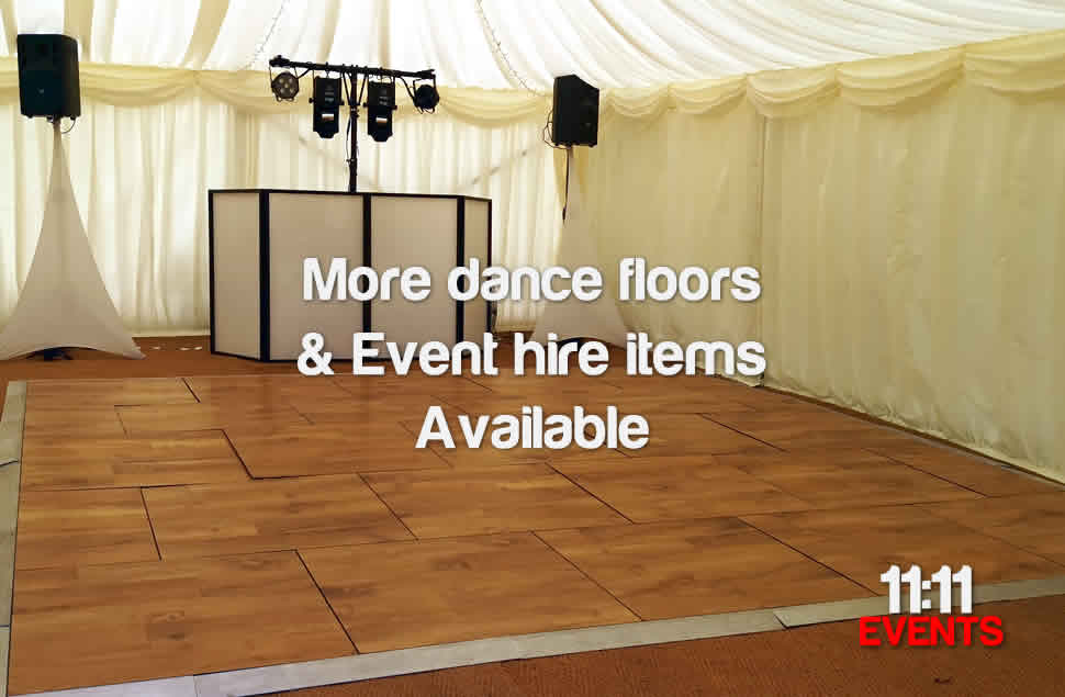 Dance floor shop rental